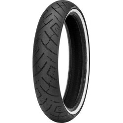 PartzBiz HD WP87-4586 - Shinko 87-4586 Tire 777 Cruiser HD Front Tire 130/90B16 73H Belted Whitewall | 87-4586 PartzBiz HD WP87-4586 - Shinko 87-4586 Tire 777 Cruiser HD Front Tire 130/90B16 73H Belted Whitewall | 87-4586