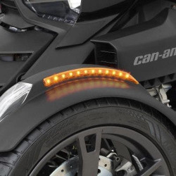 PartzBiz HD DS20402560 - แสดง Chrome 7/16 ” พื้นผู้โดยสารสไตล์ชายหาดแบบกำหนดเอง Harley FLH/T & FLST | 21-912