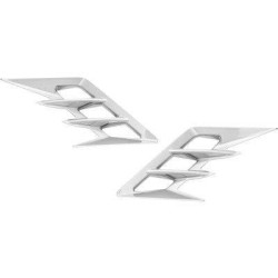 PartzBiz HD DS14050306 - Show Chrome 52-959 Chrome Front Fender Vent Filler Accent Honda GL1800 18-Up 1405-0306 14050306 best for buy goldwing gold wing gl 1800 f6b PartzBiz HD DS14050306 - Show Chrome 52-959 Chrome Front Fender Vent Filler Accent Honda GL1800 18-Up 1405-0306 14050306 best for buy goldwing gold wing gl 1800 f6b