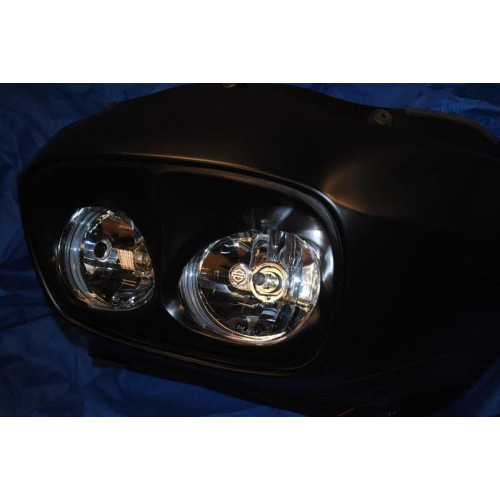 PartzBiz HD: 4403189-Sinister Industries Pissed Off Headlight Bezel for Harley Road Glide Models | SI-057 PartzBiz HD: 4403189-Sinister Industries Pissed Off Headlight Bezel for Harley Road Glide Models | SI-057