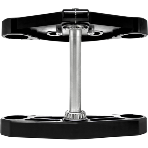 PartzBiz HD: 4403167-Slyfox Black 49 mm Triple Tree Set Upper and Lower Harley Touring 99-13 SF13TK-2