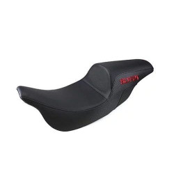 PartzBiz HD DS08011243 - SlyFox SF80807BU สีดำสีแดง Lattice เย็บ Saddlehyde Step-Up Seat Harley FLH/T 08-Up PartzBiz HD DS08011243 - SlyFox SF80807BU สีดำสีแดง Lattice เย็บ Saddlehyde Step-Up Seat Harley FLH/T 08-Up