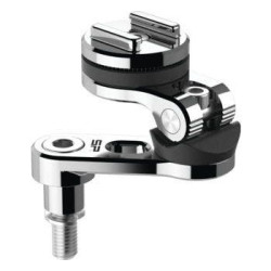 PartzBiz HD DS06360282 - SP Connect Chrome Handlebar Riser Clamp Mount PRO ฮาร์เลย์และแอปพลิเคชันแบบกำหนดเอง