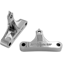 PartzBiz HD DS14100079 - Accutronix 49mm Chrome Tribal 5/8 ” บังโคลนหนา Spacer 14-18 Harley FLH/T -TFS49LF5/8C