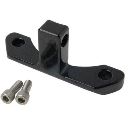 PartzBiz HD: 4403075-Speed Merchant SM-075HBBLK Black Headlight Mount Bracket Harley Fat Bob M8 18-Up best new Front suspension upgrade replacement PartzBiz HD: 4403075-Speed Merchant SM-075HBBLK Black Headlight Mount Bracket Harley Fat Bob M8 18-Up best new Front suspension upgrade replacement