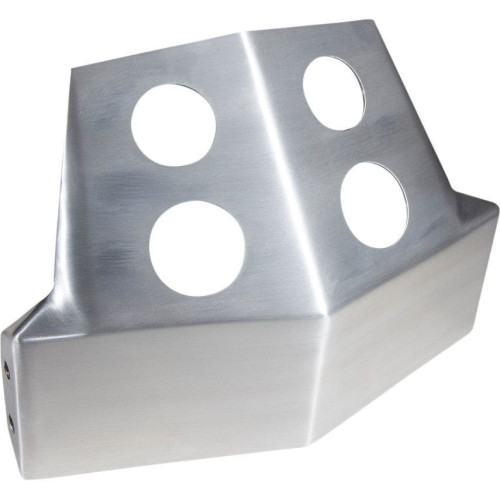 PartzBiz HD: 4403087-Speed Merchant SM Brushed Aluminum Frame Skid Plates for Harley FXR Models | SM-FXSP-R