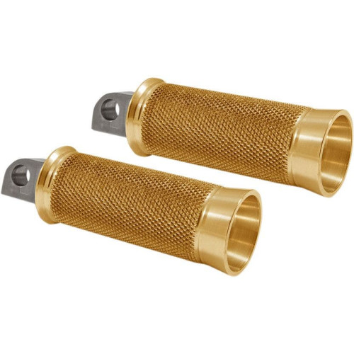 PartzBiz HD: 4403051-Speed Merchant SM Gold Anodized Cruiser Footpegs for Harley Models | HDSP-33 PartzBiz HD: 4403051-Speed Merchant SM Gold Anodized Cruiser Footpegs for Harley Models | HDSP-33