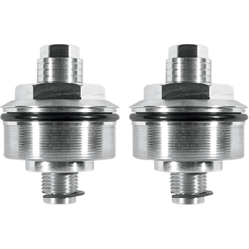 PartzBiz HD: 4403054-Speed Merchant SM Machined Preload Adjuster 49mm Fork Caps Harley FXD FXD V-Rod | SM49A-2
