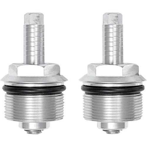 PartzBiz HD: 4403055-Speed Merchant SM Machined Preload Adjuster Fork Caps Harley FXR XL FXD 39mm | SM39A-2