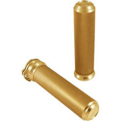 PartzBiz HD DS06301753 - ปลอกแฮนด์อะลูมิเนียม Speed Merchant Gold สำหรับบาร์ขนาด 1” Harley Cable Throttle | SM-AG100G PartzBiz HD DS06301753 - ปลอกแฮนด์อะลูมิเนียม Speed Merchant Gold สำหรับบาร์ขนาด 1” Harley Cable Throttle | SM-AG100G