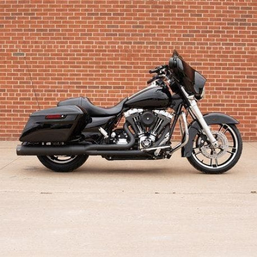 PartzBiz HD: 4402994-S&S 550-0777 Sidewinder 2-1 Full Exhaust System Black 95-05 -07-09 Harley FL | 550-0777