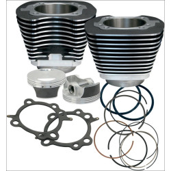 PartzBiz HD SS910-0205 - S&S Cycle 97 ” CI Big Bore Cylind Kit สีดำ 9.7:1 Compression 99-06 Harley | 910-0205 PartzBiz HD SS910-0205 - S&S Cycle 97 ” CI Big Bore Cylind Kit สีดำ 9.7:1 Compression 99-06 Harley | 910-0205