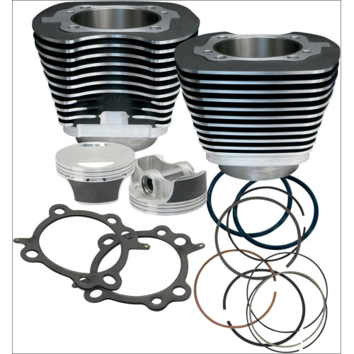 PartzBiz HD: 4402975-S&S Cycle 97 ” CI Big Bore Cylind Kit สีดำ 9.7:1 Compression 99-06 Harley | 910-0205 PartzBiz HD: 4402975-S&S Cycle 97 ” CI Big Bore Cylind Kit สีดำ 9.7:1 Compression 99-06 Harley | 910-0205