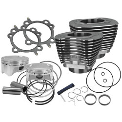 PartzBiz HD SS910-0651 - S&S Cycle 4 ” Sidewinder 110 ” Big Bore Kit 07-17 HDฌBig Twin Cam Wrinkle Black | 910-0651 PartzBiz HD SS910-0651 - S&S Cycle 4 ” Sidewinder 110 ” Big Bore Kit 07-17 HDฌBig Twin Cam Wrinkle Black | 910-0651