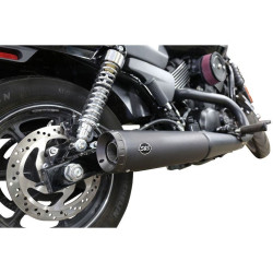 PartzBiz HD SS550-0703 - S&S Cycle Black Ceramic 4 ” Grand Nation Slip On Muffler Harley XG500/750 Street | ปลายท่อ 550-0703 PartzBiz HD SS550-0703 - S&S Cycle Black Ceramic 4 ” Grand Nation Slip On Muffler Harley XG500/750 Street | ปลายท่อ 550-0703