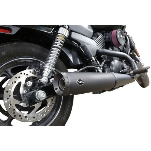 PartzBiz HD: 4402909-S&S Cycle Black Ceramic 4" Grand Nation Slip On Muffler Harley XG500/750 Street | 550-0703 PartzBiz HD: 4402909-S&S Cycle Black Ceramic 4" Grand Nation Slip On Muffler Harley XG500/750 Street | 550-0703