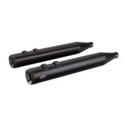 PartzBiz HD SS550-0690 - ท่อเก็บเสียง S&S Cycle Black Grand National 4 ” สำหรับ Harley FLH Touring 95-16 | 550-0690 PartzBiz HD SS550-0690 - ท่อเก็บเสียง S&S Cycle Black Grand National 4 ” สำหรับ Harley FLH Touring 95-16 | 550-0690