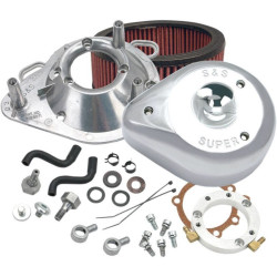 PartzBiz HD SS170-0303B - S&S Cycle Chrome Teardrop Stage 1 เครื่องฟอกอากาศสำหรับ Harley Twin Cam Delphi 01-17 | 170-0303B PartzBiz HD SS170-0303B - S&S Cycle Chrome Teardrop Stage 1 เครื่องฟอกอากาศสำหรับ Harley Twin Cam Delphi 01-17 | 170-0303B