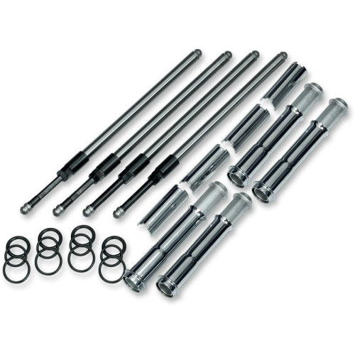PartzBiz HD: 4402892-S&S Cycle Chromoly Quickee ก้านกระทุ้ง Pushrod Tube Covers Harley M8 Milwaukee 8 | 930-0123 PartzBiz HD: 4402892-S&S Cycle Chromoly Quickee ก้านกระทุ้ง Pushrod Tube Covers Harley M8 Milwaukee 8 | 930-0123