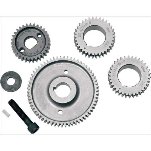 PartzBiz HD: 4402893-S&S Cycle Four Gear Set สำหรับ Gear-Driven Cam Camshafts Harley Twin Cam 07-16 | 33-4285 PartzBiz HD: 4402893-S&S Cycle Four Gear Set สำหรับ Gear-Driven Cam Camshafts Harley Twin Cam 07-16 | 33-4285