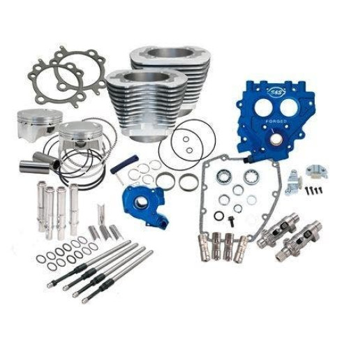 PartzBiz HD: 4402853-แพ็คเกจ S&S Cycle Winter Power 100” Silver Big Bore Kit พร้อมลูกเบี้ยวโซ่ 585 99-06 | 330-0662 PartzBiz HD: 4402853-แพ็คเกจ S&S Cycle Winter Power 100” Silver Big Bore Kit พร้อมลูกเบี้ยวโซ่ 585 99-06 | 330-0662