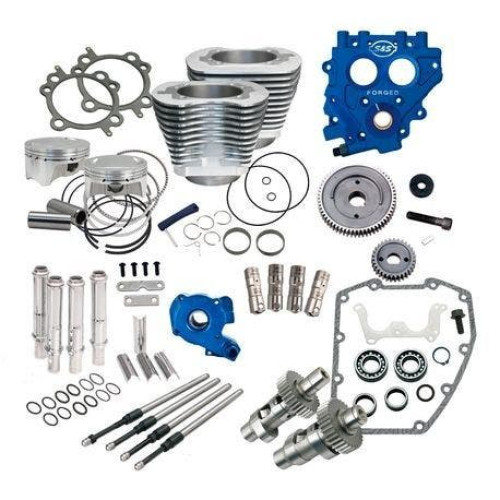 PartzBiz HD: 4402854-แพ็คเกจ S&S Cycle Winter Power 100” Silver Big Bore Kit พร้อม 585 Gear Cams 99-06 | 330-0577 PartzBiz HD: 4402854-แพ็คเกจ S&S Cycle Winter Power 100” Silver Big Bore Kit พร้อม 585 Gear Cams 99-06 | 330-0577