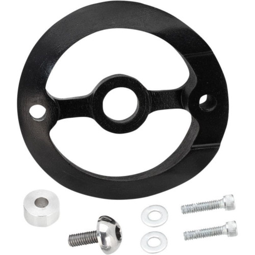 PartzBiz HD: 4402822-S&S Rushmore Stock Cover Adapter for Stealth Stage 1 Air Cleaners 14-16 Harley Touring 170-0261