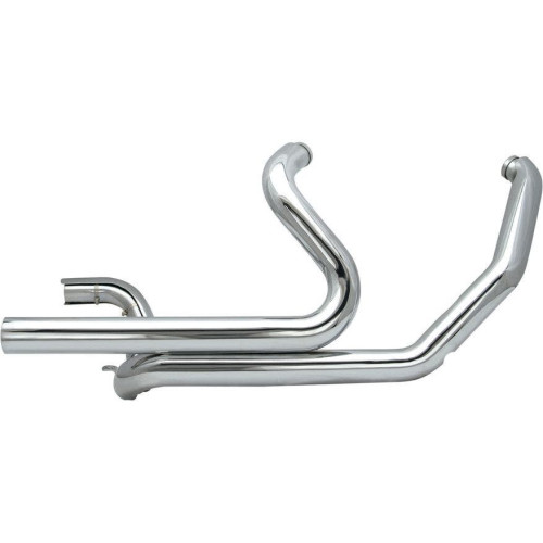 PartzBiz HD: 4402825-S&S Chrome Power Tune Dual Crossover Headers Head Pipes for Harley Touring 09-16 | 550-0004B