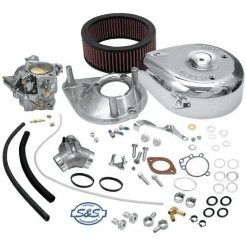 PartzBiz HD: 4402838-S&S 11-0409 Shorty Super "E" Carburetor Kit 91-03 Harley Sportster XL DS-0409; 499566; 11-0409 PartzBiz HD: 4402838-S&S 11-0409 Shorty Super "E" Carburetor Kit 91-03 Harley Sportster XL DS-0409; 499566; 11-0409
