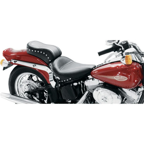 PartzBiz HD: 4402744-Mustang Studded Standard Style 2-up Seat Harley Softail 00-05 FXST 00-07 FLST | 75076 PartzBiz HD: 4402744-Mustang Studded Standard Style 2-up Seat Harley Softail 00-05 FXST 00-07 FLST | 75076