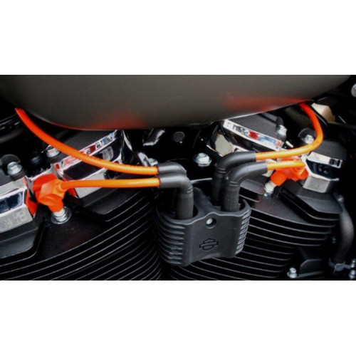 PartzBiz HD: 4402726-Sumax 30838 Orange Pro Spark Plug Wires 8mm Harley M8 Softail 18-21 PartzBiz HD: 4402726-Sumax 30838 Orange Pro Spark Plug Wires 8mm Harley M8 Softail 18-21