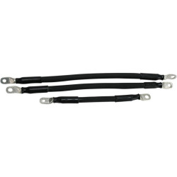 PartzBiz HD DS21130018 - สายแบตเตอรี่ Sumax ”Extreme ” Heavy Duty 2 Gauge สำหรับ Harley Touring 93-08 | 22010G