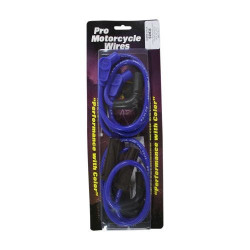 PartzBiz HD DS21040311 - สายหัวเทียน Sumax Taylor 20638 Spiro-Pro Blue 8mm 17-18 Harley Touring M8 | 20638