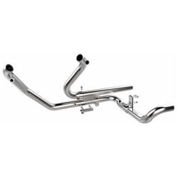 PartzBiz HD TAB-123-1200 - Tab Performance 09-16 Chrome 2-into-2 Exhaust Head Pipes Harley Touring FLH/T electra road glide street touring king PartzBiz HD TAB-123-1200 - Tab Performance 09-16 Chrome 2-into-2 Exhaust Head Pipes Harley Touring FLH/T electra road glide street touring king