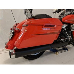 PartzBiz HD TAB-121-2297 - Tab Performance Black 4.5" B.A.M. Stick Slip On Mufflers Harley M8 FLH 17-22 | TAB-121-2297 PartzBiz HD TAB-121-2297 - Tab Performance Black 4.5" B.A.M. Stick Slip On Mufflers Harley M8 FLH 17-22 | TAB-121-2297
