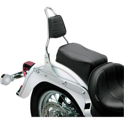 PartzBiz HD DSDS265520 - Tapered Stitched Sissybar Pad Round Sissy Bars Universal Harley Softail Dyna XL | DS-265520 PartzBiz HD DSDS265520 - Tapered Stitched Sissybar Pad Round Sissy Bars Universal Harley Softail Dyna XL | DS-265520