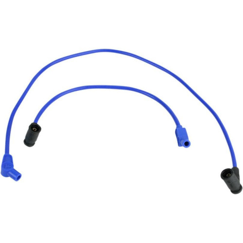 PartzBiz HD: 4402593-Sumax Taylor 8mm Spiro-Pro Blue Colored Spark Plug Wires Set Harley 09-16 FLH | 20636