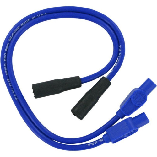 PartzBiz HD: 4402597-Sumax Taylor 8mm Spiro-Pro Blue Colored Spark Plug Wires Set Harley 99-08 FLH | 20634 PartzBiz HD: 4402597-Sumax Taylor 8mm Spiro-Pro Blue Colored Spark Plug Wires Set Harley 99-08 FLH | 20634