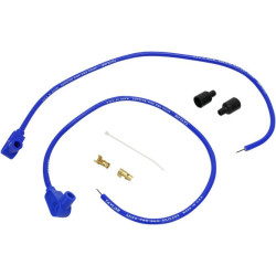 PartzBiz HD DSDS242034 - Sumax Taylor 8mm 24 ” L 90 องศา Spiro-Pro Blue Spark Plug Wires Harley Custom | 76681 PartzBiz HD DSDS242034 - Sumax Taylor 8mm 24 ” L 90 องศา Spiro-Pro Blue Spark Plug Wires Harley Custom | 76681