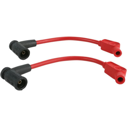PartzBiz HD: 4402573-Sumax Taylor 8mm Spiro-Pro Red Colored Spark Plug Wires Set Harley FXS FXCW | 20235 PartzBiz HD: 4402573-Sumax Taylor 8mm Spiro-Pro Red Colored Spark Plug Wires Set Harley FXS FXCW | 20235