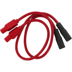 PartzBiz HD DS21040071 - Sumax Taylor 8mm Spiro-Pro ชุดสายหัวเทียนสีแดงสำหรับ Harley 99-08 FLH | 20234 PartzBiz HD DS21040071 - Sumax Taylor 8mm Spiro-Pro ชุดสายหัวเทียนสีแดงสำหรับ Harley 99-08 FLH | 20234
