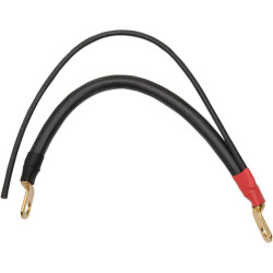 PartzBiz HD DS21130056 - Terry Components 10" Positive 4 Gauge Universal Battery Cable w/ Auxillary Wire | 21010 PartzBiz HD DS21130056 - Terry Components 10" Positive 4 Gauge Universal Battery Cable w/ Auxillary Wire | 21010