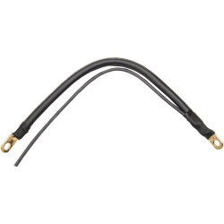 PartzBiz HD DS21130064 - Terry Components 12" Negative 4 Gauge Universal Battery Cable w/ Auxillary Wire | 21112 PartzBiz HD DS21130064 - Terry Components 12" Negative 4 Gauge Universal Battery Cable w/ Auxillary Wire | 21112