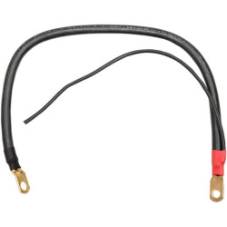 PartzBiz HD DS21130060 - Terry Components 18" Positive 4 Gauge Universal Battery Cable w/ Auxillary Wire | 21018 PartzBiz HD DS21130060 - Terry Components 18" Positive 4 Gauge Universal Battery Cable w/ Auxillary Wire | 21018