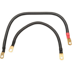 PartzBiz HD DSDS242139 - Terry Components 4 Gauge Complete Battery Cable Kits Harley 89-94 FXR | 22095 PartzBiz HD DSDS242139 - Terry Components 4 Gauge Complete Battery Cable Kits Harley 89-94 FXR | 22095