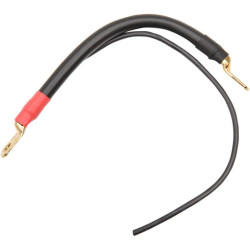PartzBiz HD DS21130055 - Terry Components 8" Positive 4 Gauge Universal Battery Cable w/ Auxillary Wire | 21008