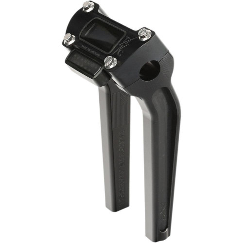 PartzBiz HD: 4402484-Thrashin Supply Black 9.5" w/ Gauge Cutout Handlebar Pullback Riser TSC-9500-1 0602-1058 06021058 bar custom harley davidson PartzBiz HD: 4402484-Thrashin Supply Black 9.5" w/ Gauge Cutout Handlebar Pullback Riser TSC-9500-1 0602-1058 06021058 bar custom harley davidson