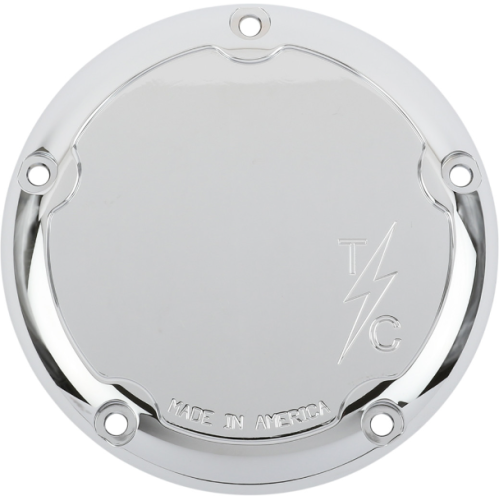 PartzBiz HD: 4402463-Thrashin Supply Chrome 5 Hole Derby Cover Dished Harley M8 Touring 17-Up PartzBiz HD: 4402463-Thrashin Supply Chrome 5 Hole Derby Cover Dished Harley M8 Touring 17-Up