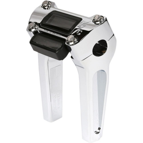 PartzBiz HD: 4402469-Thrashin Supply Chrome 6" w/ Gauge Cutout Handlebar Straight Riser TSC-6025-3 0602-1053 06021053 bar custom harley davidson PartzBiz HD: 4402469-Thrashin Supply Chrome 6" w/ Gauge Cutout Handlebar Straight Riser TSC-6025-3 0602-1053 06021053 bar custom harley davidson
