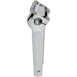 PartzBiz HD DS06021049 - Thrashin Supply Chrome 8 ” ไม่มีคัทเอาท์แฮนด์แบบตรง Riser TSC-8000-3 0602-1048 06021048 bar custom harley davidson